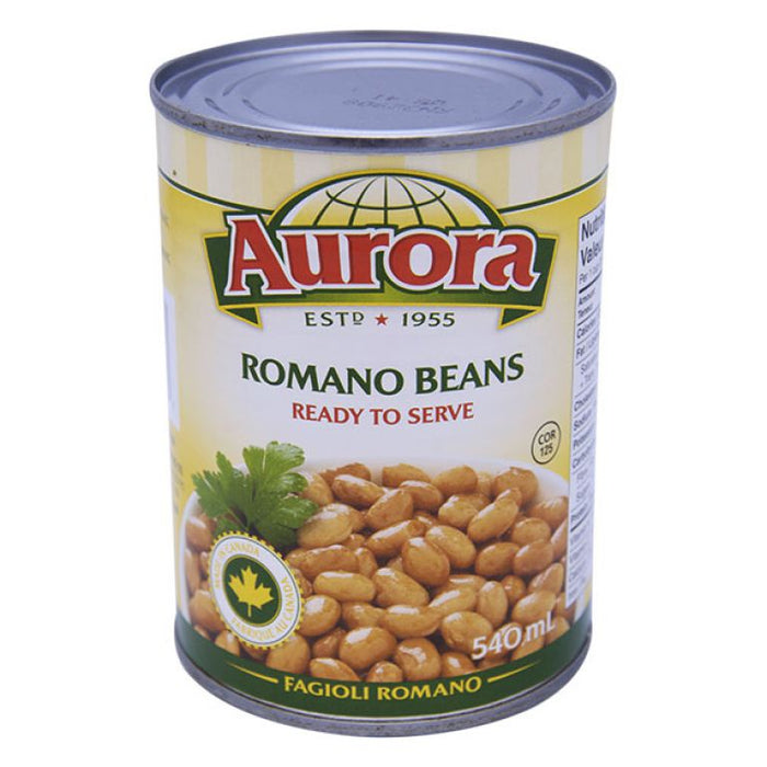 Beans Canned Romano AURORA 24x19oz