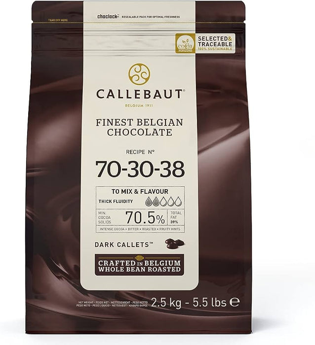 Chocolate Dark Callets 70% CALLEBAUT 2.5kg