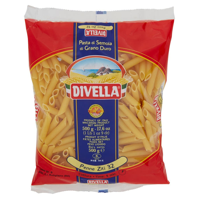 DIVELLA Penne Rigate Ziti 24x500g