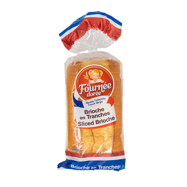 Brioche Sliced Loaf LA FOURNEE DOREE 12x500 GR