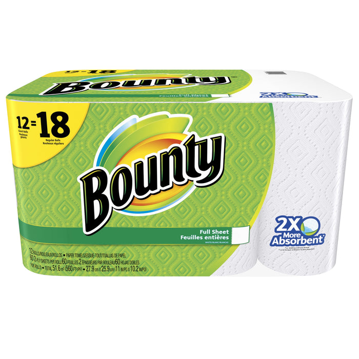 Paper Towel Roll White BOUNTY 18EA