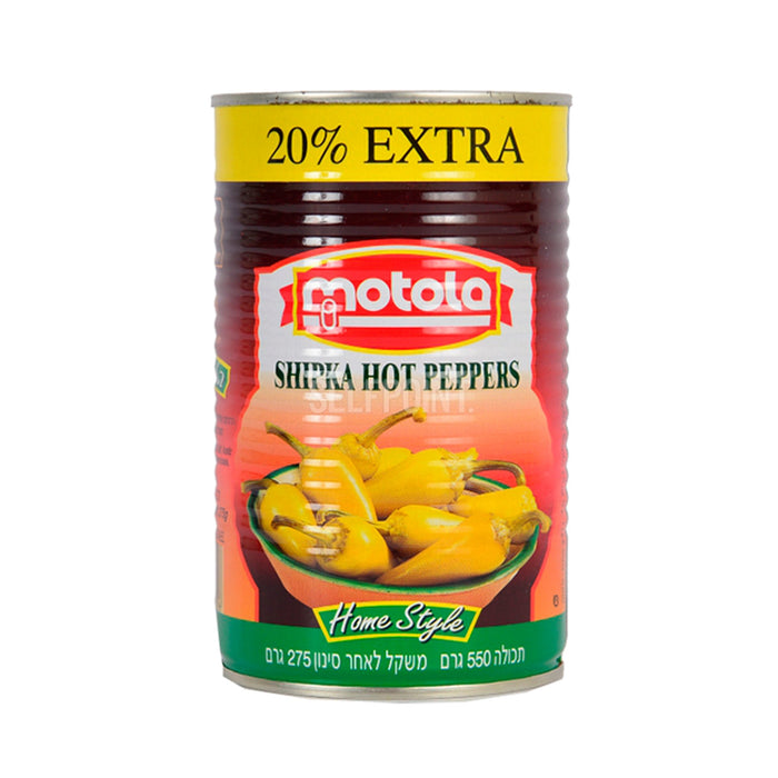 Peppers Pickled Israeli Hot MOTOLA 340 gram