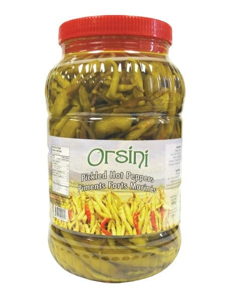 Peppers Pickled Green Turkish ORSINI 3lt