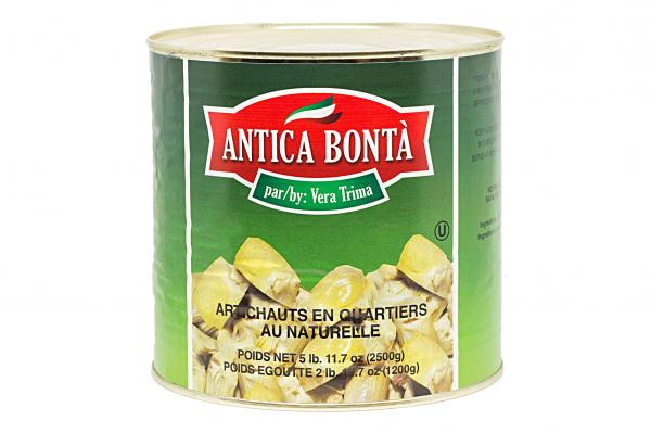 Artichoke Quarters CASE ANTICA BONTA 6x100oz