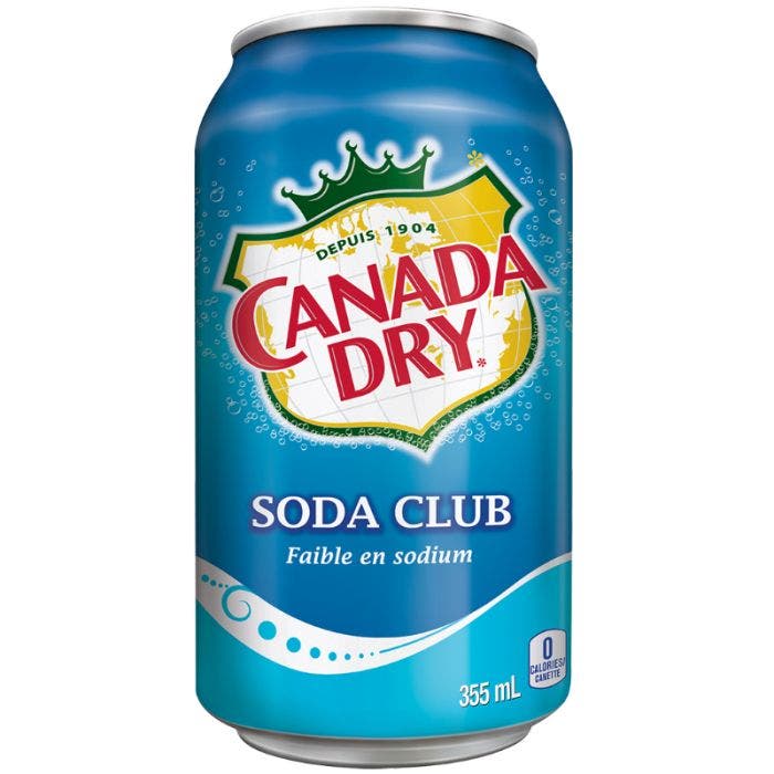 Club Soda Water CANADA DRY 24x355ml