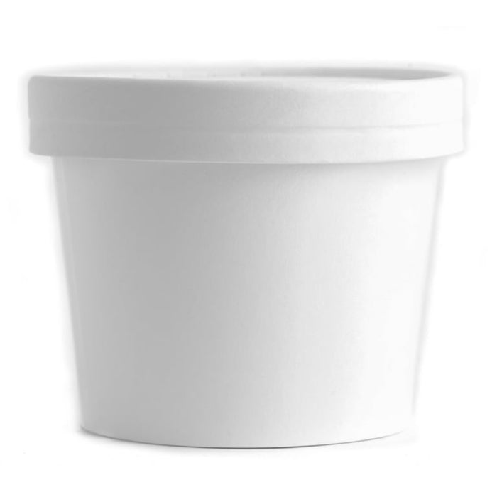 Soup Combo Paper Container White 8oz  MAHER (250)