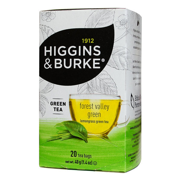 Tea Green HIGGINS AND BURKE CASE  6x20ct