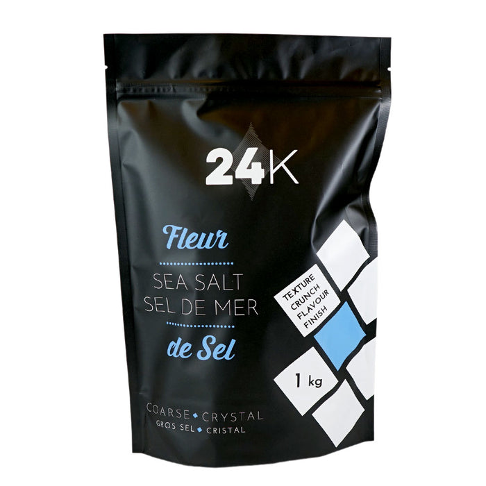 Sea Salt Sea Fleur de Sel 24K 1KG